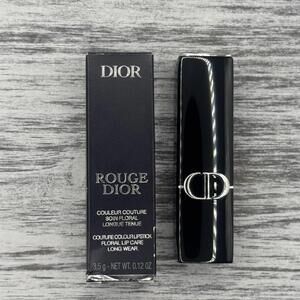 Dior Rouge Dior Couture Color Lipstick Floral Lip Care 818 BE LOVED Full Sz BNIB